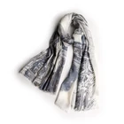 Wholesale latest fashion soft Wool ladies digital print shawl