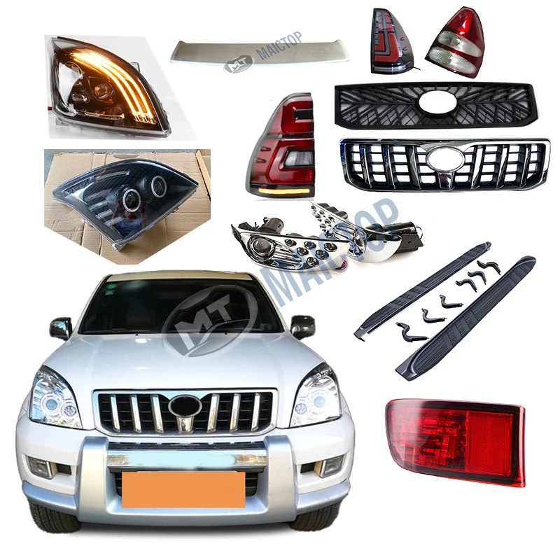 Maictop Car Accessories Facelift Bumper Bodykit For Land Cruiser Prado