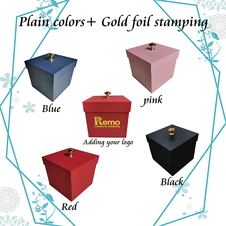 wholesale custom birthday valentine surprised explosion gift box