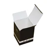High Grade 350g White Card Paper Automatic Bottom Box Printed Black Matt Surface Handling