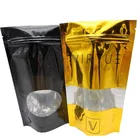 Customized Recycle Design Golden Color Pet Dog Food Package Bag Dry Food Packaging Bag