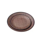Hot selling wholesale A5 melamine plates custom round plate melamine wooden round plate