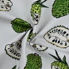 factory direct your own design digital custom print 95 cotton 5 elastic cotton Lycra fabric CT057