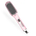 Ceramic Coating Temperature Control Hair Straightener Flat Iron With LED Display
