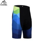 SAENSHING 3D Gel Pad Cycling Shorts Super Breathability Bike Shorts Outdoor Sports men and women's bicycles mtb shorts