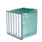 Non-woven cotton media F6 F7 F8 medium efficiency pocket bag air filter