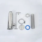 Filter Sanitary Stainless Steel Industrial Angle Strainer Clamp Pipe Filter