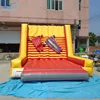 Funny outdoor games Inflatable sticky wall jumping wall Inflatable Interactive Climbing Vel-cro sticky wall for kids adult
