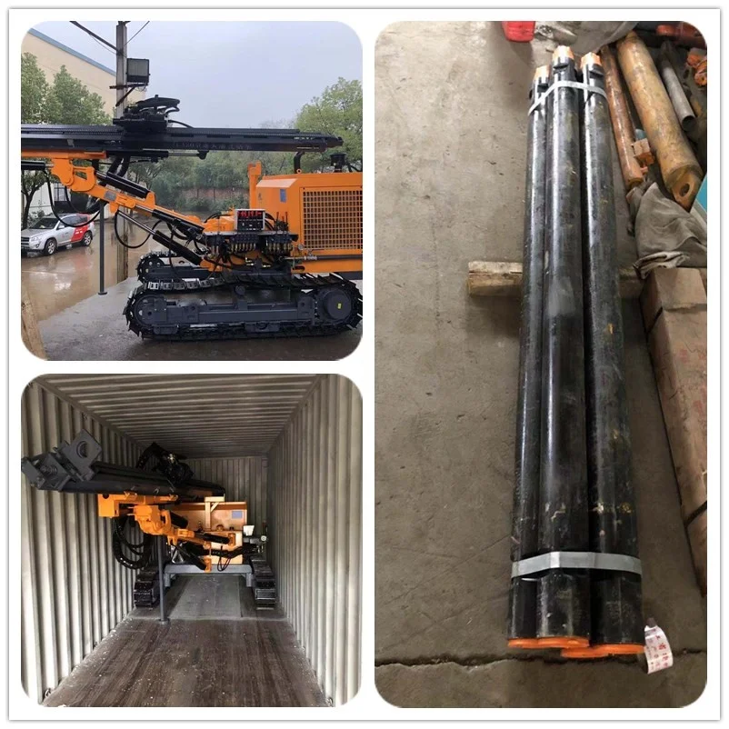 25m Depth High performance KG420S/KG420SH Down the hole Drill Rig for Open use blast mining