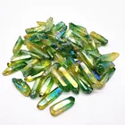 Spiritual Healing Quartz Beautiful Healing Electroplating Angel Aura Quartz Spiritual Crystal Points