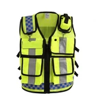 hot sale customized quick dry breathable windproof comfortable safety reflective clothing vest
