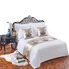 Hotel bedsheet 5 star in Guangzhou,woven hotel bed sheet set king size,thick cotton bed sheets for luxury hotels