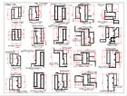 15026A Curtain Wall Customized Aluminium Profile Frame