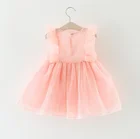 Clothes Clothes Summer Children Clothes New Type Of Gauze Dress Flock Designs Baby Girl Wedding Dress
