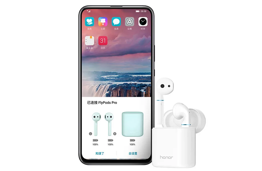 Official Original HUAWEI Honor FlyPods Pro Wireless Earphone Waterproof Bluetooth Type C headset Music Touch Double Tap - ANKUX.COM