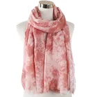 New Arrival Women Ladies Retro Cotton Tassel Edge Handmade Tie Dye Scarf Shawl