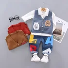 Wholesale organic cartoon clothing boy baby boy kids clothes