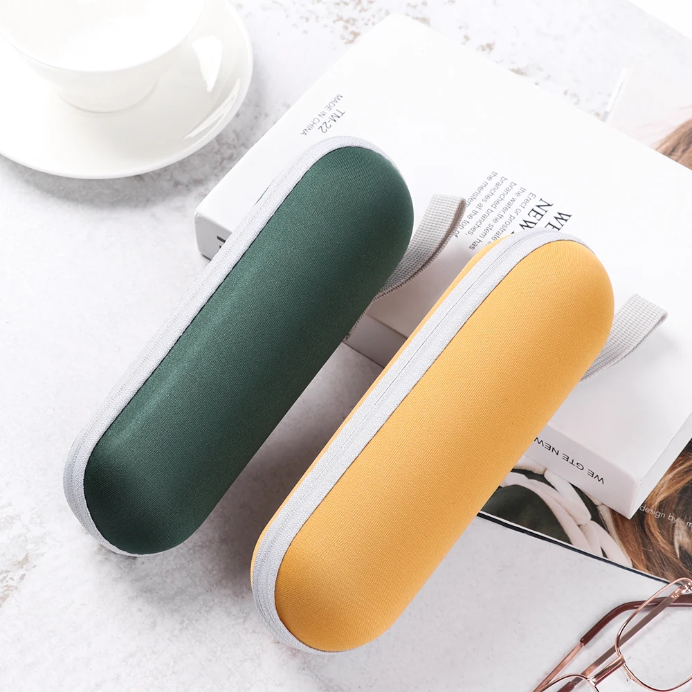 product-Hot Sunglasses Box Glasses Holder Zipper Closure Simple Style Portable EVA Glasses Protectiv-1