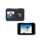 oem cheap action camera 4K HD 1080P video camera double screen selfie cam 30M waterproof sport camera