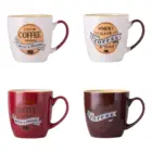 Promotional Hot Selling Differences Ceramic Christmas China Mugs