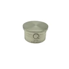 flat top tube fitting solid round end cap for pipe