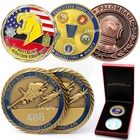 Coin Coincoin Coins Custom Soft Enamel Gold Silver Copper Bronze Zinc Alloy Metal Challenge Coin