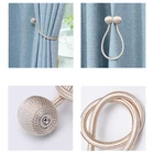 Accessorize Magnetic Curtain Tieback Ring Lead Rope Curtain Accessorize Curtain Hook
