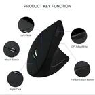 2.4G Wireless Right Handed Mouse Ergonomic Wireless Vertical Mouse 6 Buttons For Laptop Desktop