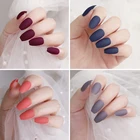 Nail Art Nails Wholesale Price DIY Nail Art Artificial Fingernails Private Label Matte False Nails Tips 24pcs