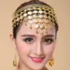 Cheap Accessories High Quality Indian Belly Dance Gold coin mask Women ZH8