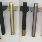 Chrome Metal Electricplating Oem Customized Chair Base, Gold Sofa Bed feet leg