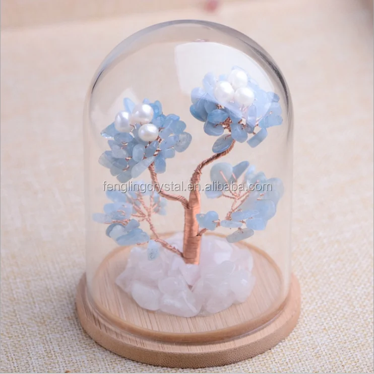 money tree gift natural crystal tree lucky tree for wedding