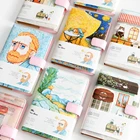 Leather cover good quality 2020 diary fashion paper Vintage wholesale stationery clear journal color