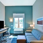 Hilton Garden Inn hotel beaded curtain livingroom roll up curtain