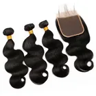 qingdao hair company supplier wholesale natural color different length human hair extension dropshop
