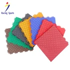 Outdoor interlocking sport court removable plastic floor tiles