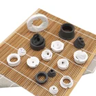 Industrial Ceramic White Customized Ceramic Part For Salt Grinder White Black Coffee Grinder Blade Burr Parts