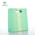Lady Style Pretty Big Peony Printing Fashion Style Paperboard Carrying Gift Shopping Bags Bulk Price
