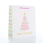 Party Gift Bag Custom Pink Birthday Wedding Favor Paper Small Party Gift Bags With Die Cut Handle
