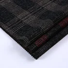 New style custom soft and good air permeability sanitary gingham cotton knitted fabric