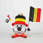 EK 2020 Belgium velvetr fans cap Belgian football fan hat with flag