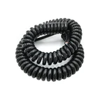 High quality Trailer truck tractor 7 core spiral coiled wire cable 6 core telephone spiral wire