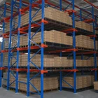 newest warehouse storage pallet rack drive in racking