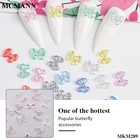 Nail Art Wholesale 3D Cute Bear Resin Nail Art Decorations DIY Aurora Butterfly Manicure Accessories