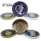 High Quality Custom Zinc Alloy Metal USN US Navy Challenge Coins With Custom Logo For Collectible And Souvenir