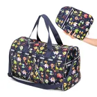 Custom logo waterproof large foldable travel sports duffel bag