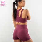 Nylon Sexy Bra Gym Bra Nylon Spandex Sexy High Supportive Gym Crop Top Quick Dry Sports Yoga Bra With Removable Padding