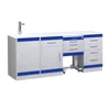 Corian dental furniture sterilization dental cabinet with artificial marble table top