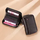 High Repurchase Rates Minimalist Ladies Purse Genuine Leather RFID Fashionable Card Holder Women Small Wallets