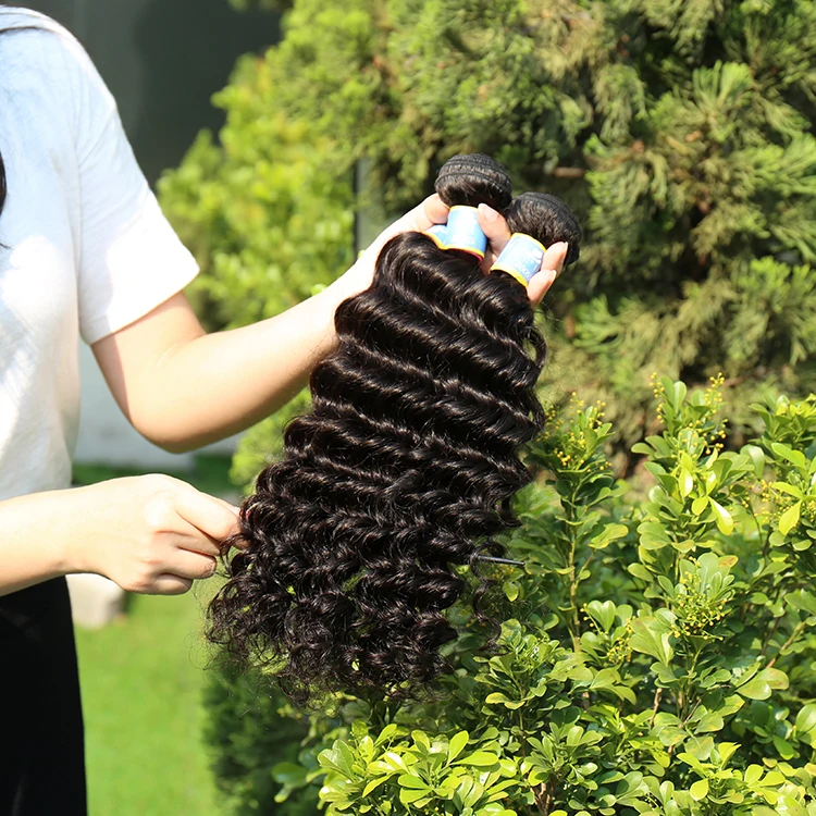 Natural Color Curly Virgin Human Hair Extension 10a Latest Curly